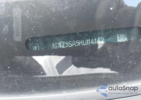 2019 Chevrolet Impala Lt from USA, damaged, VIN 1G11Z5SA5KU114142